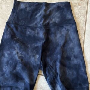 lululemon athletica Navy Blue Bike Shorts